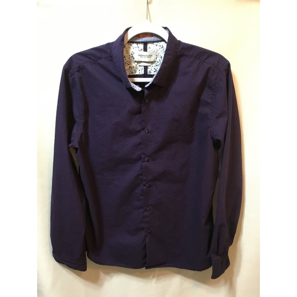 Denim and Flower RICKYSINGH Size Large EUC Long Sleeves